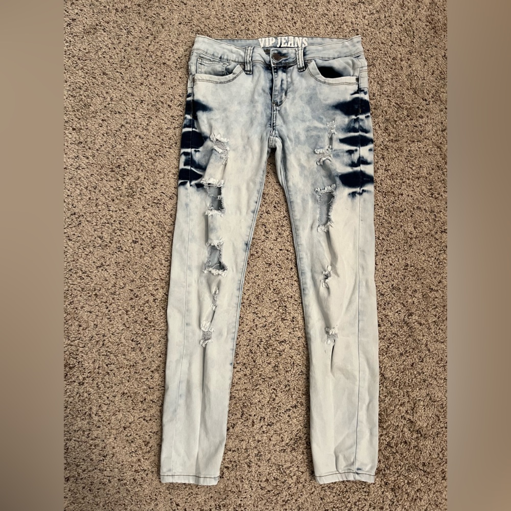 Women’s VIP Jeans- size 11/12- tie dye